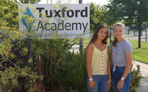Excellent GCSE grades celebrated at Tuxford Academy