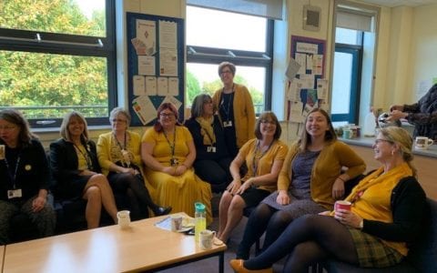 We say Hello Yellow for World Mental Health Day