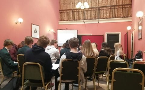 Year 11 students visit Peterhouse College