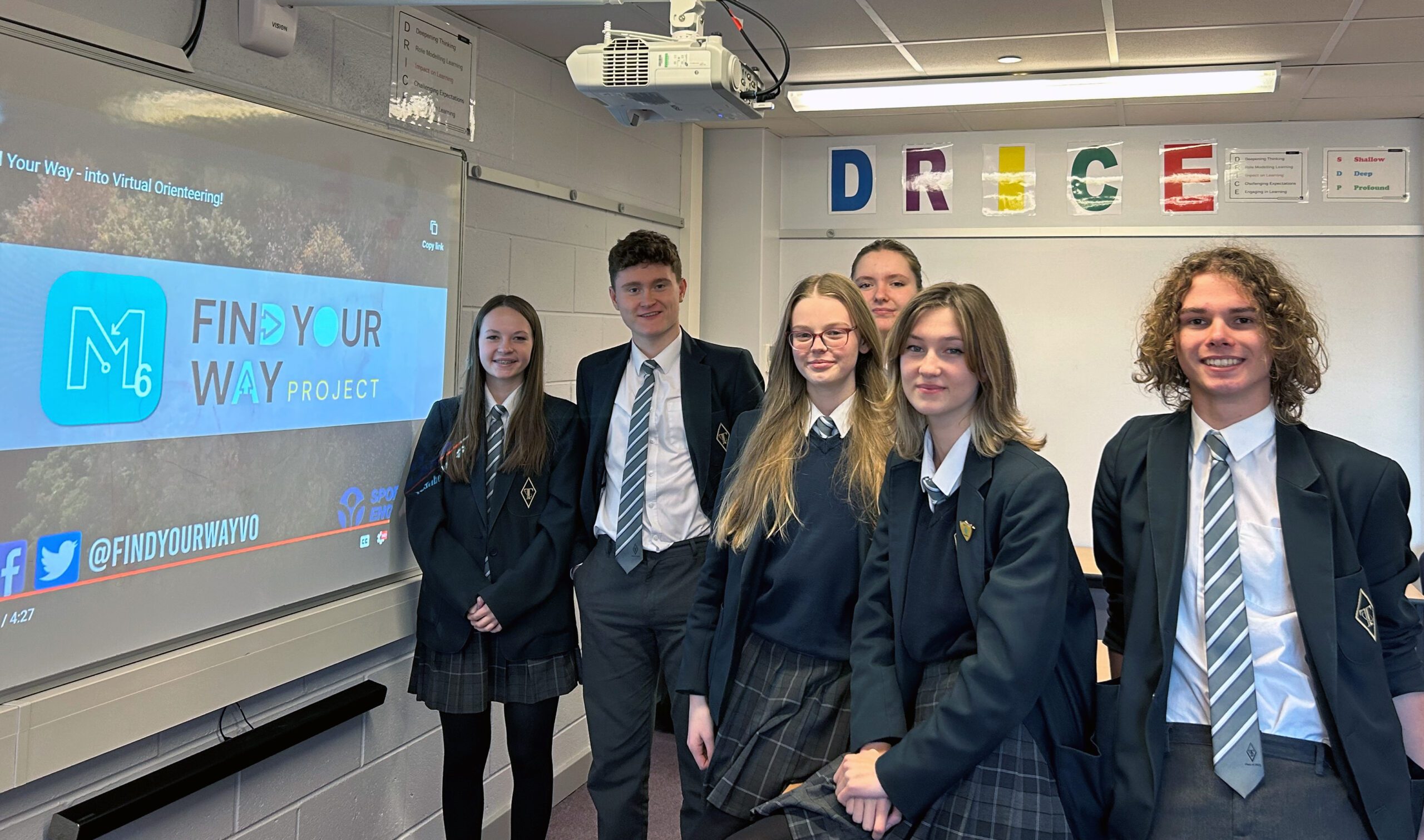 Drama students feature in British Orienteering promotional video