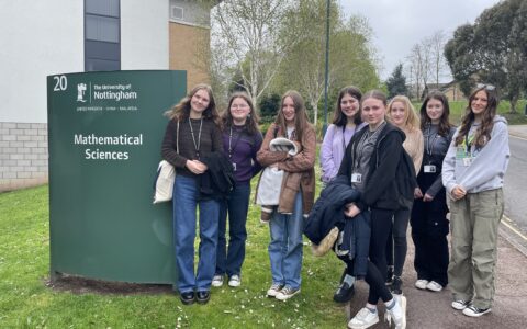 Year 12 maths students inspired at Nottingham University