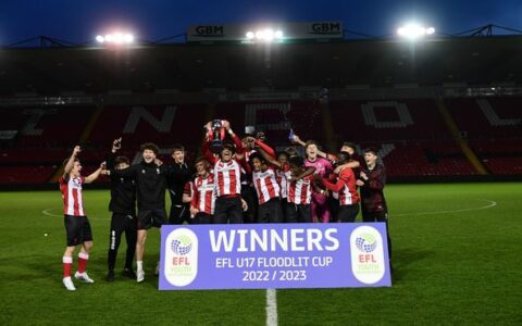 Year 10 student Orin helps Lincoln City FC Under 17s win the Floodlit National Cup