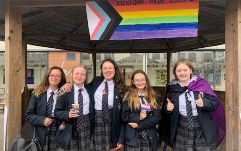 Staff and students celebrate Pride month