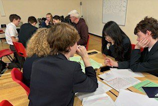 Maths Feast students