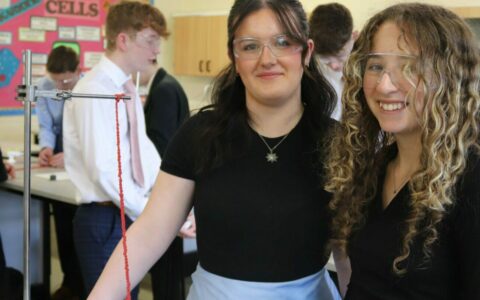 post 16 physics students