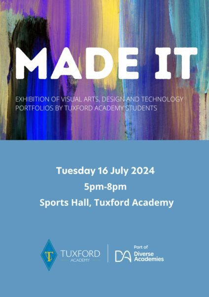 Made It exhibition poster 16 July 5-8pm