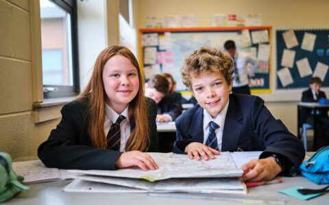 Year 8 Geography students
