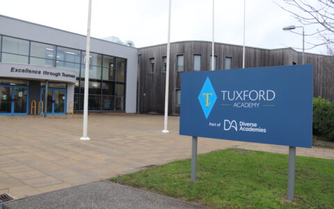 school frontage