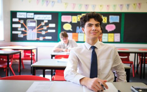 Post 16 maths student