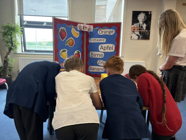 Year 6 students during transition week