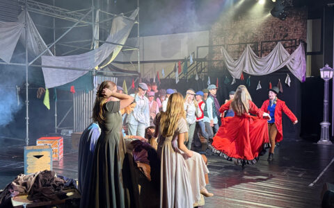 Oliver cast performing I'd do anything