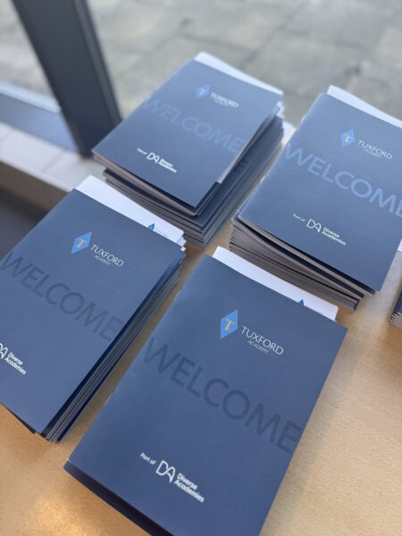 prospectuses in piles