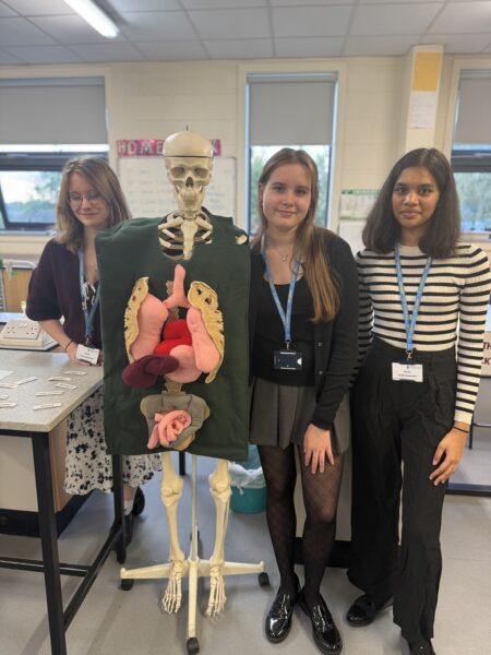 Y12 science students