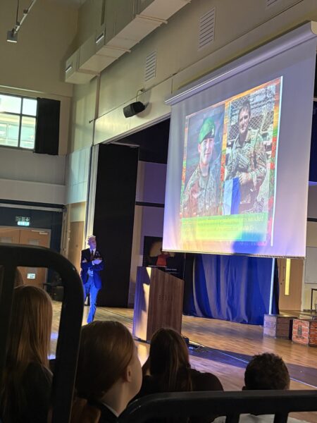 Armistice Day assembly