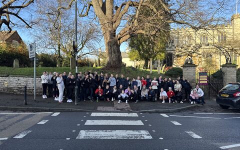 Year 7 landmarks of Tuxford walk